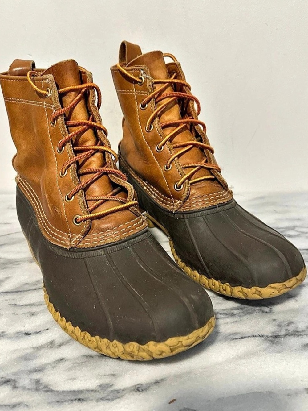 L.L.Bean Boots Brown & Black US HM Boots HM women’s SZ 8M z4